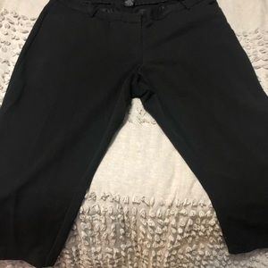 Torrid size 18 Cropped wide leg dress pant